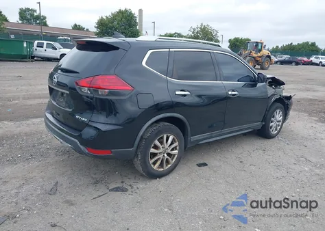 2018 Nissan Rogue Sv из США, поврежденный, VIN KNMAT2MV7JP523683